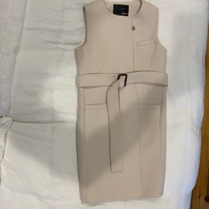 Double Cloth Wool Long Vest